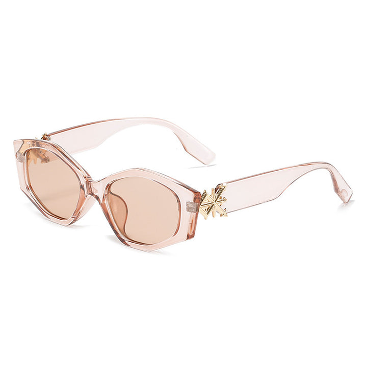 Statement Hexagonale Rahmen Sonnenbrille Karnz 1787812354