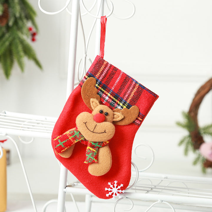 Festlicher Weihnachtsstrumpf Karnz