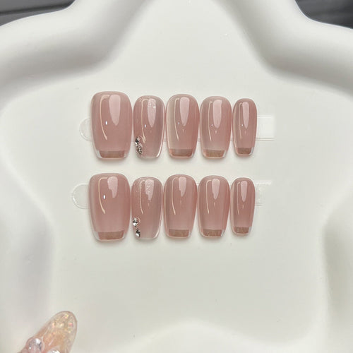 Elegantes Press-On-Nägel Set