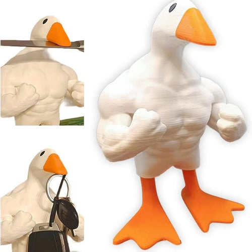 Lustige Gans Dekofigur Karnz
