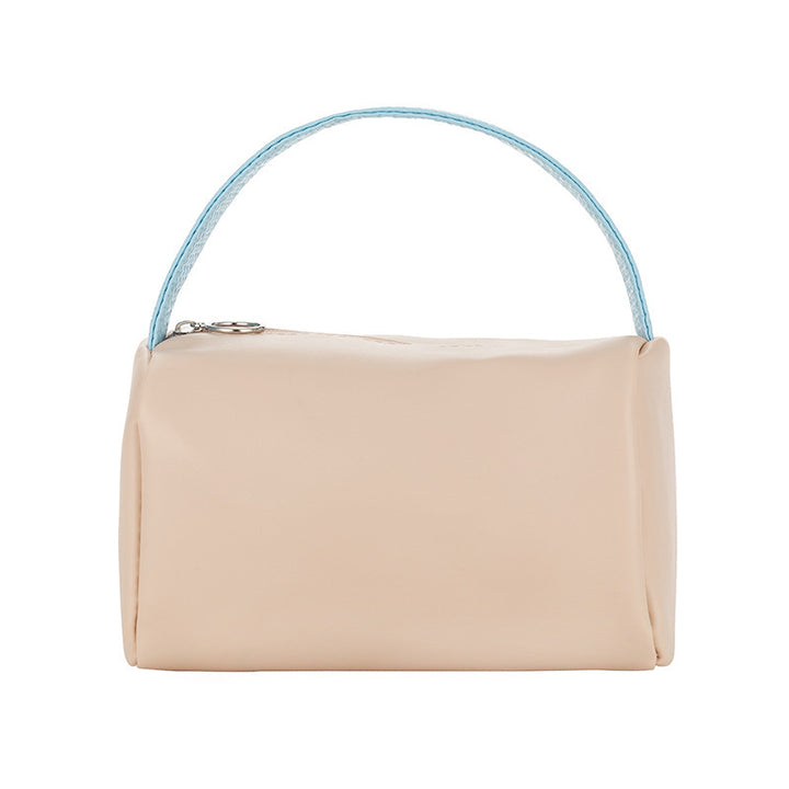 Elegante Kunstleder Kosmetiktasche Karnz