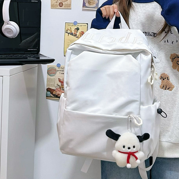 Lässiger bestickter Rucksack