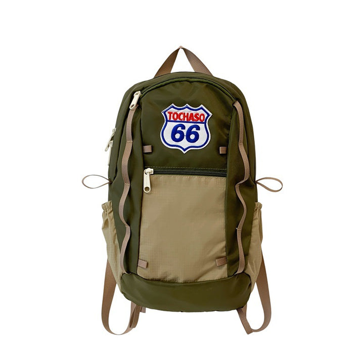Bunte Patchwork-Rucksack Karnz