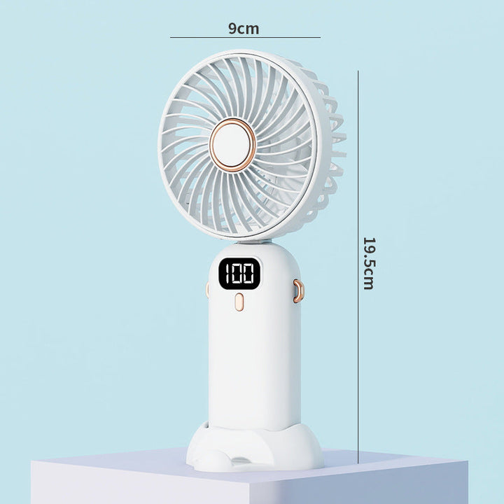 Tragbarer aufladbarer Handventilator Karnz