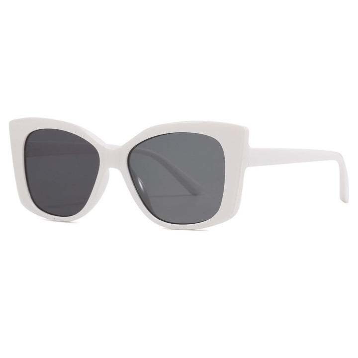 Damen Modische Cat-Eye-Sonnenbrille mit modernem Design Karnz