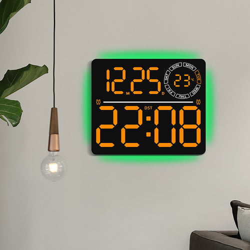 Digitale Wanduhr Karnz