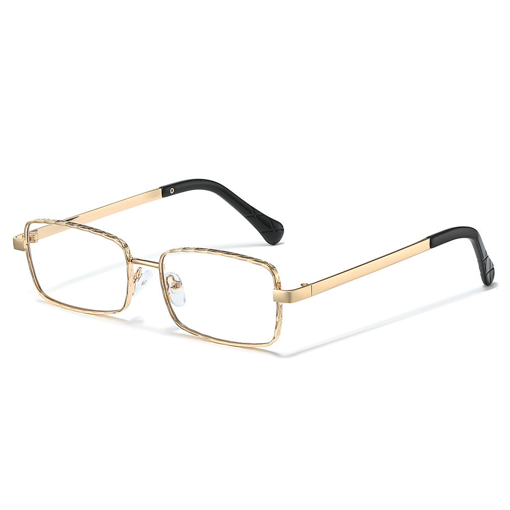 Elegante Minimalistische Rechteckige Sonnenbrille Karnz