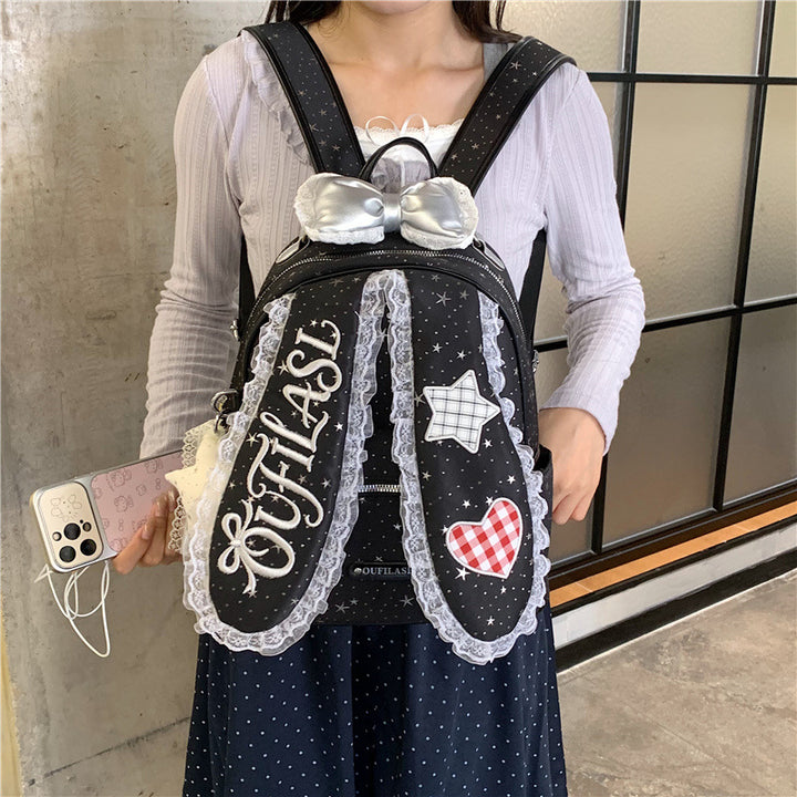 Besticketer Kaninchen-Themen Rucksack Karnz