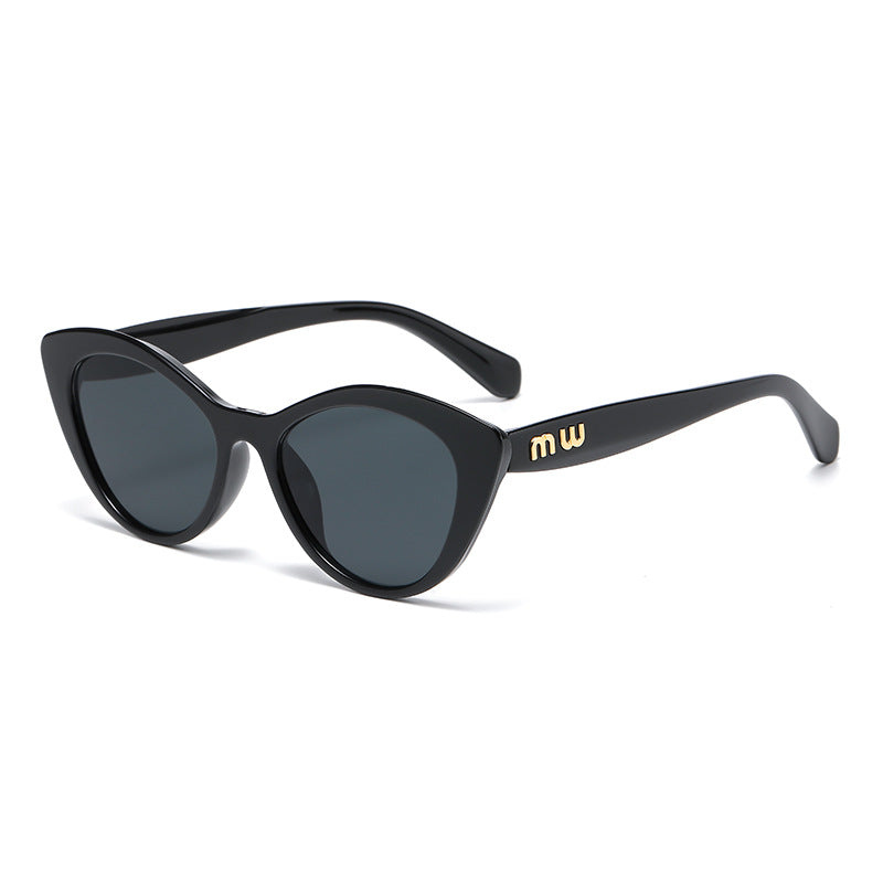 Damen modische Katzenaugen Sonnenbrille mit UV-Schutz Karnz