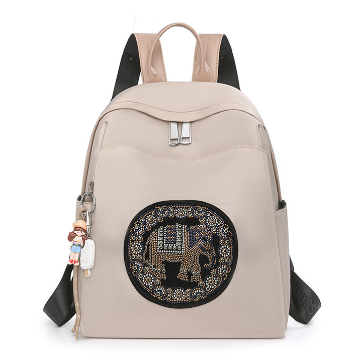Modischer bestickter Rucksack