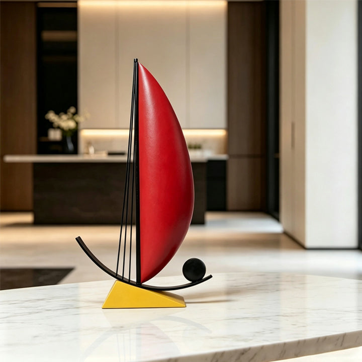 Zeitgenössische nautisch inspirierte dekorative Skulptur
