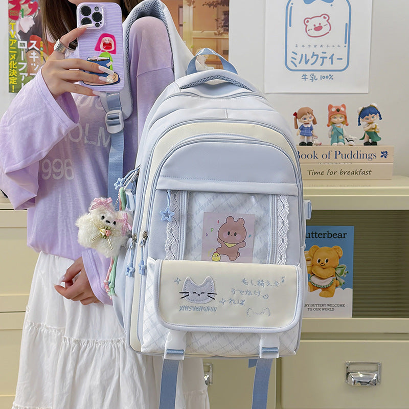 Stylische Grafische Rucksack Karnz