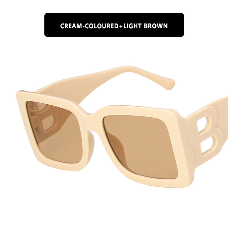 Damen modische Sonnenbrille im trendigen Leopardendesign Karnz