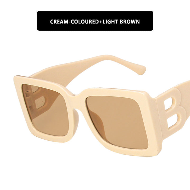 Damen modische Sonnenbrille im trendigen Leopardendesign Karnz