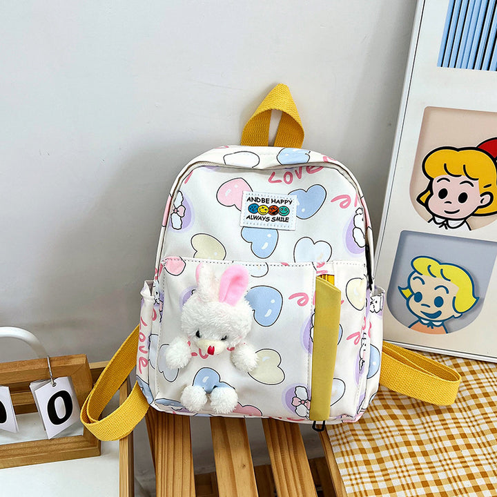 Süßes Plüsch-Hase-Themen Mini-Rucksack Karnz