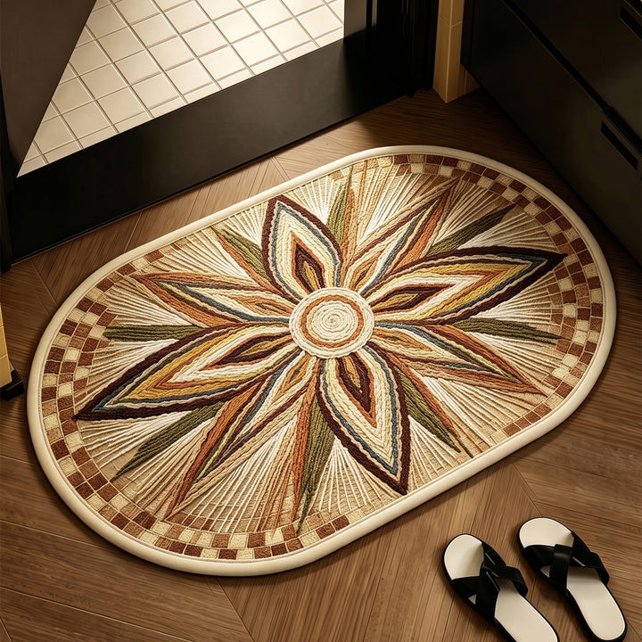 Dekorative florale Teppich