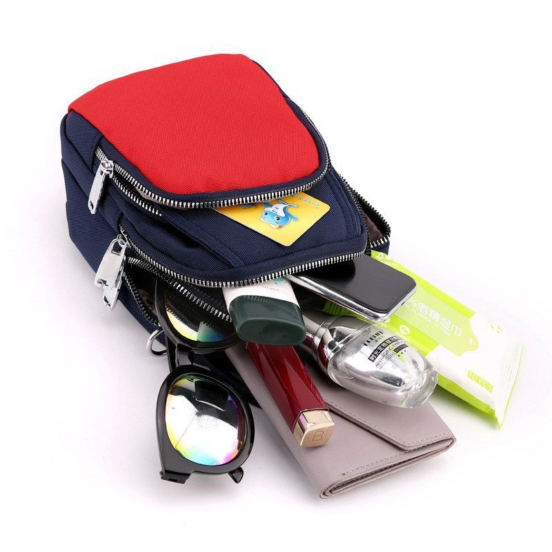 Multi-Pocket Stilvolle Umhängetasche Karnz