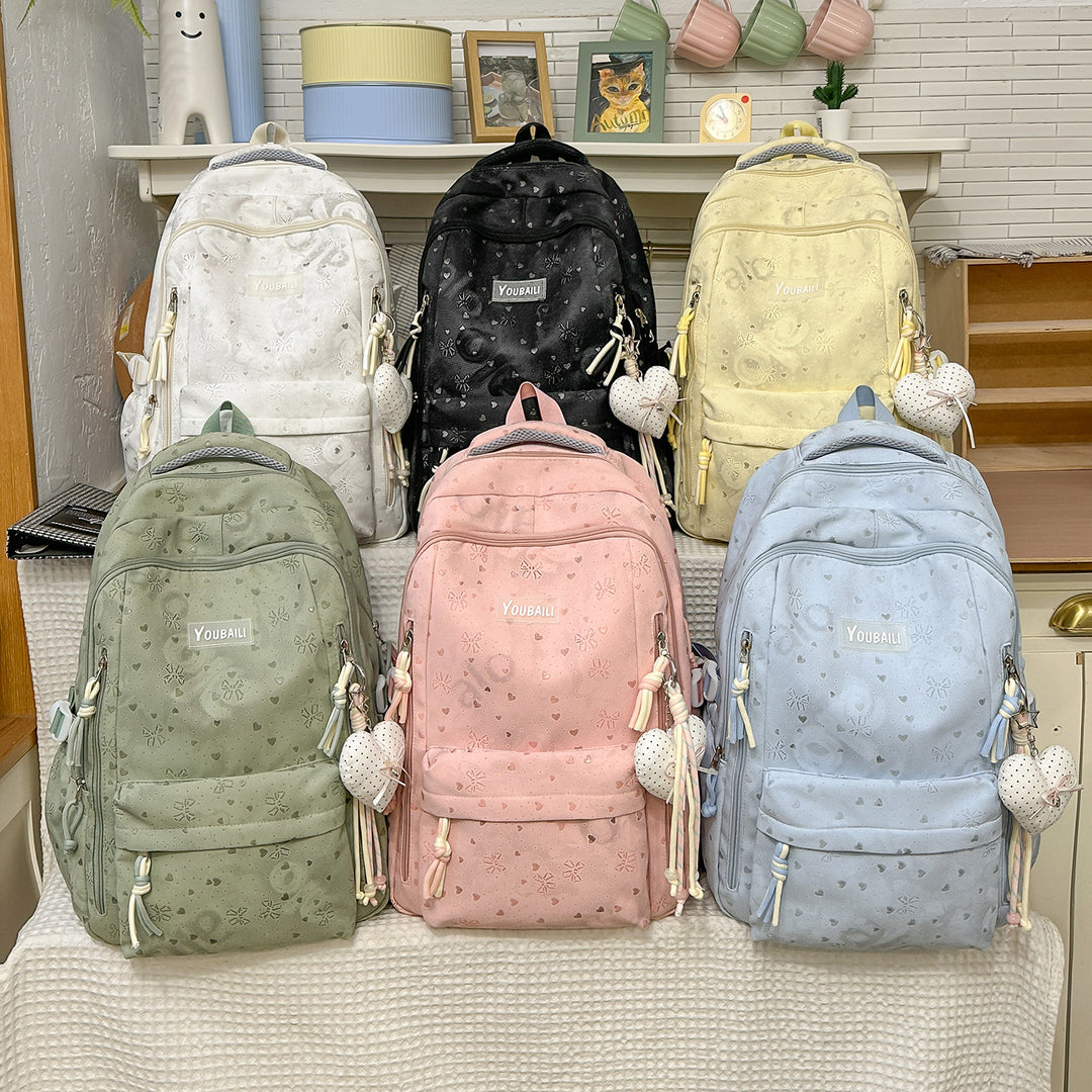Stilvolle floral-geprägte Rucksack Karnz