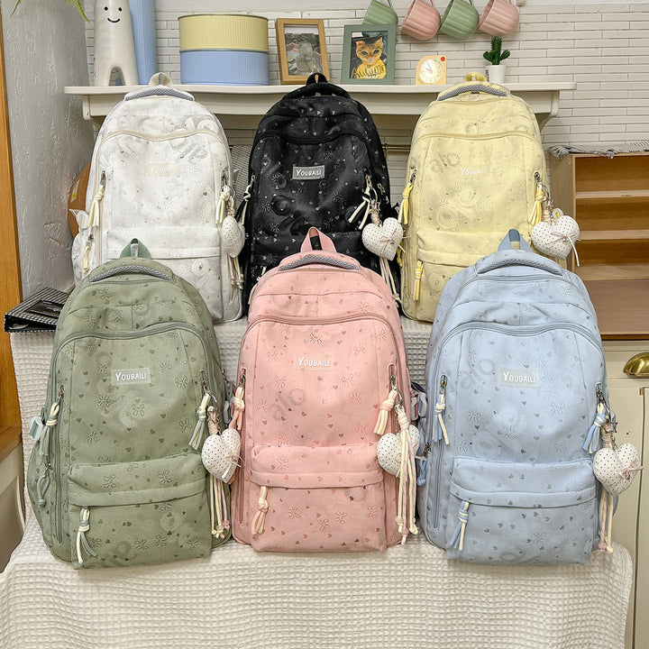 Stilvolle floral-geprägte Rucksack Karnz
