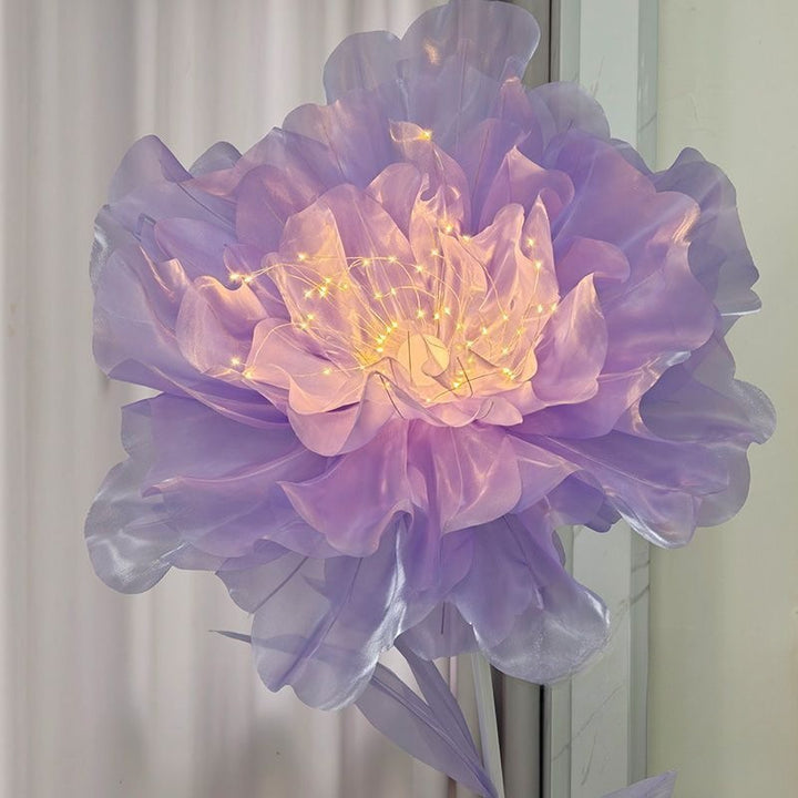 Dekorative LED Blumen Wandkunst