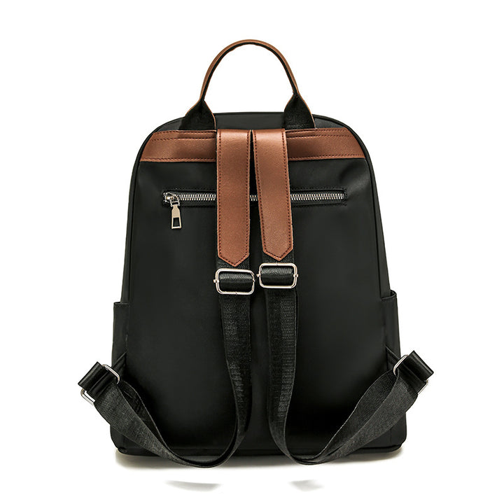 Multi-Compartment Leder Rucksack Karnz