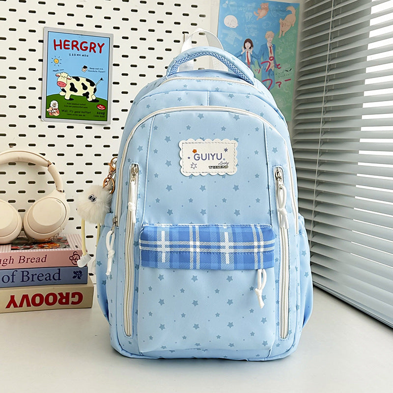 Stylische Stern-Druck Rucksack Karnz 1791205961
