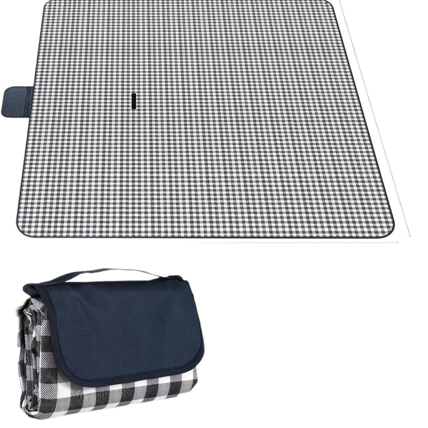 Damen Faltbare Picknickdecke mit Tragetasche Karnz