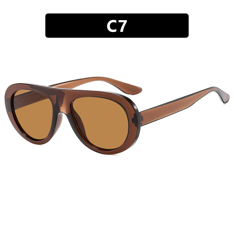 Damen modische oversized Sonnenbrille mit schützendem UV-Filter Karnz