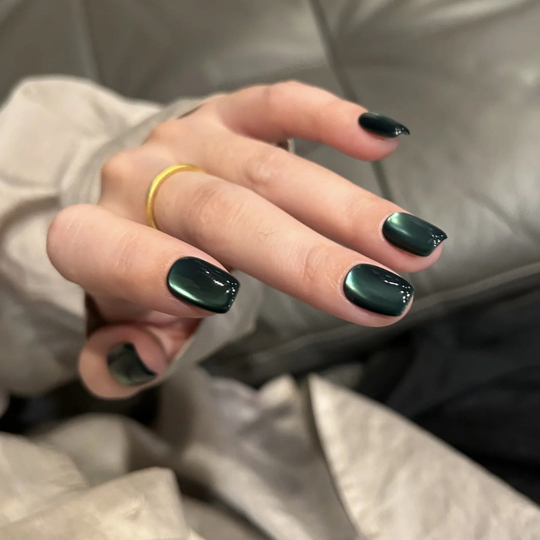 Chic Hochglanz Press-On Nagelspitzen Karnz