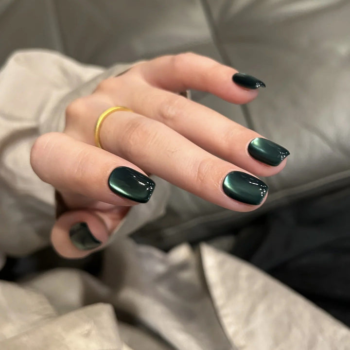 Chic Hochglanz Press-On Nagelspitzen Karnz