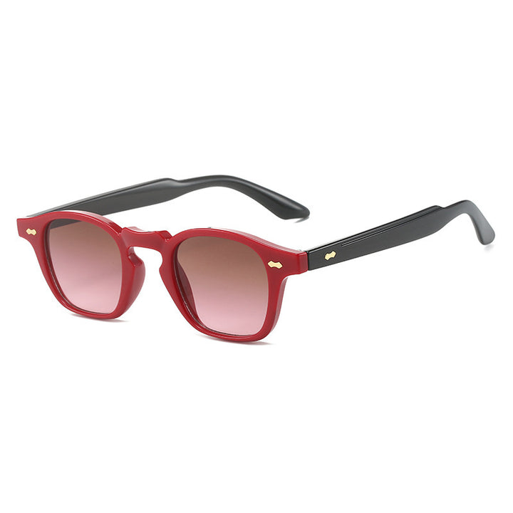 Vintage-inspirierte elegante quadratische Sonnenbrille Karnz