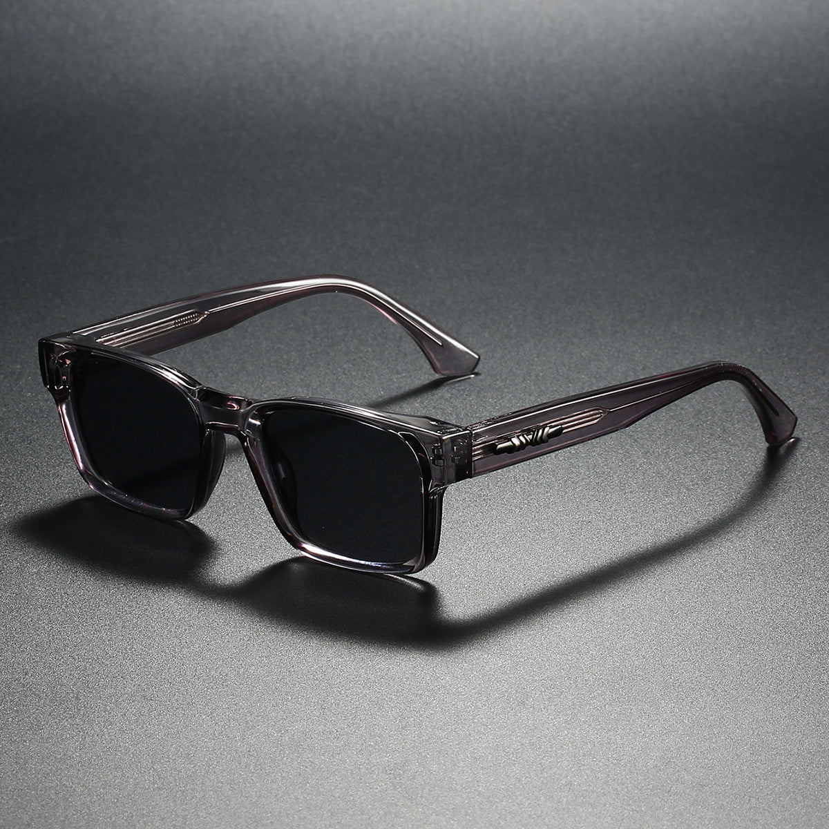 Damen Sonnenbrille mit klassischem quadratischem Rahmen und UV-Schutz Karnz