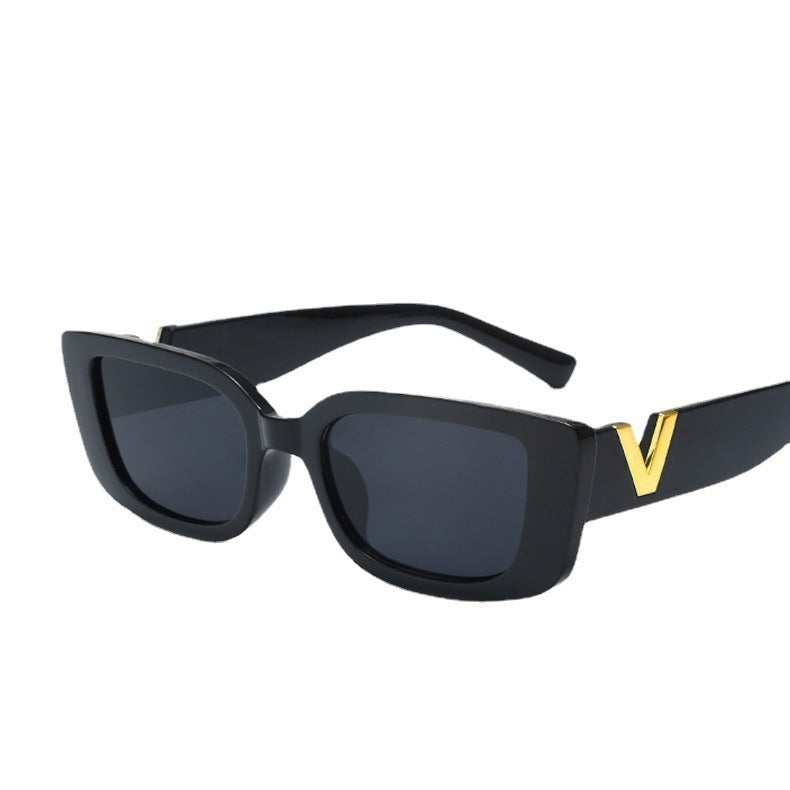Damen modische Sonnenbrille im trendigen Leopardenmuster Karnz