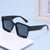 Damen Oversized Sonnenbrille mit modischem Transparentrahmen Karnz