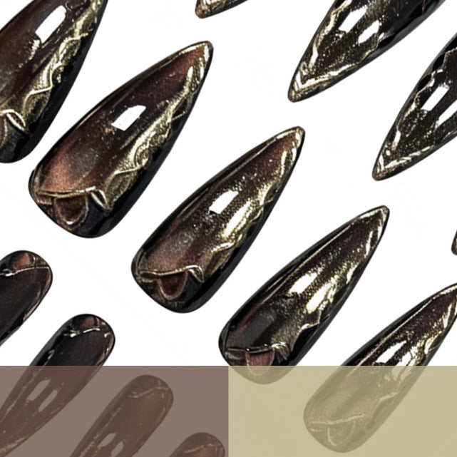 Elegante Stiletto-Nagelverlängerungen Karnz