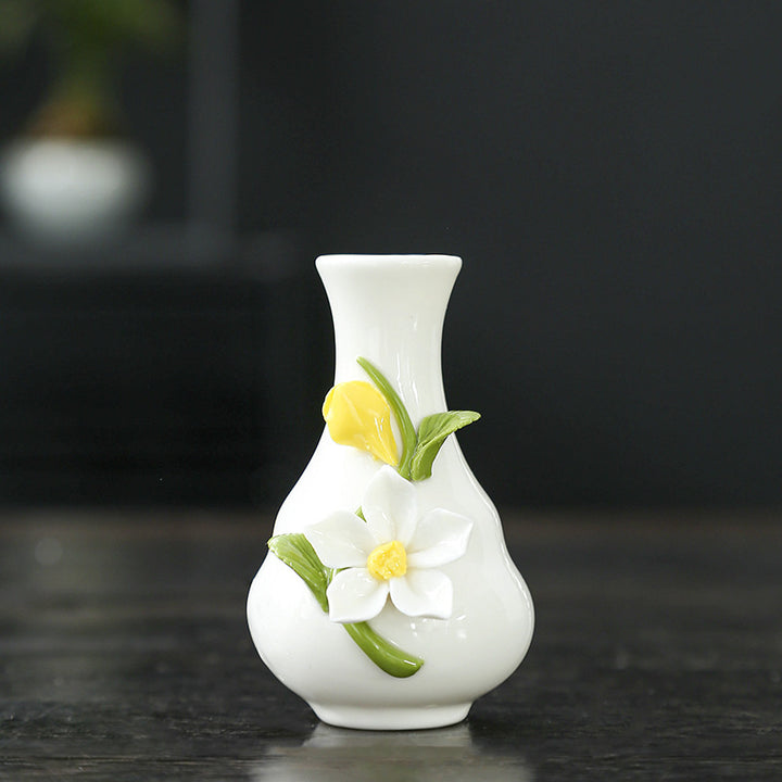 Künstlerische Dekorative Blumenvase Karnz