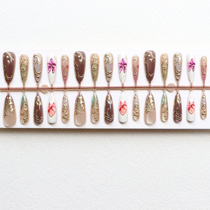 Artistic Gel Nail Design Karnz