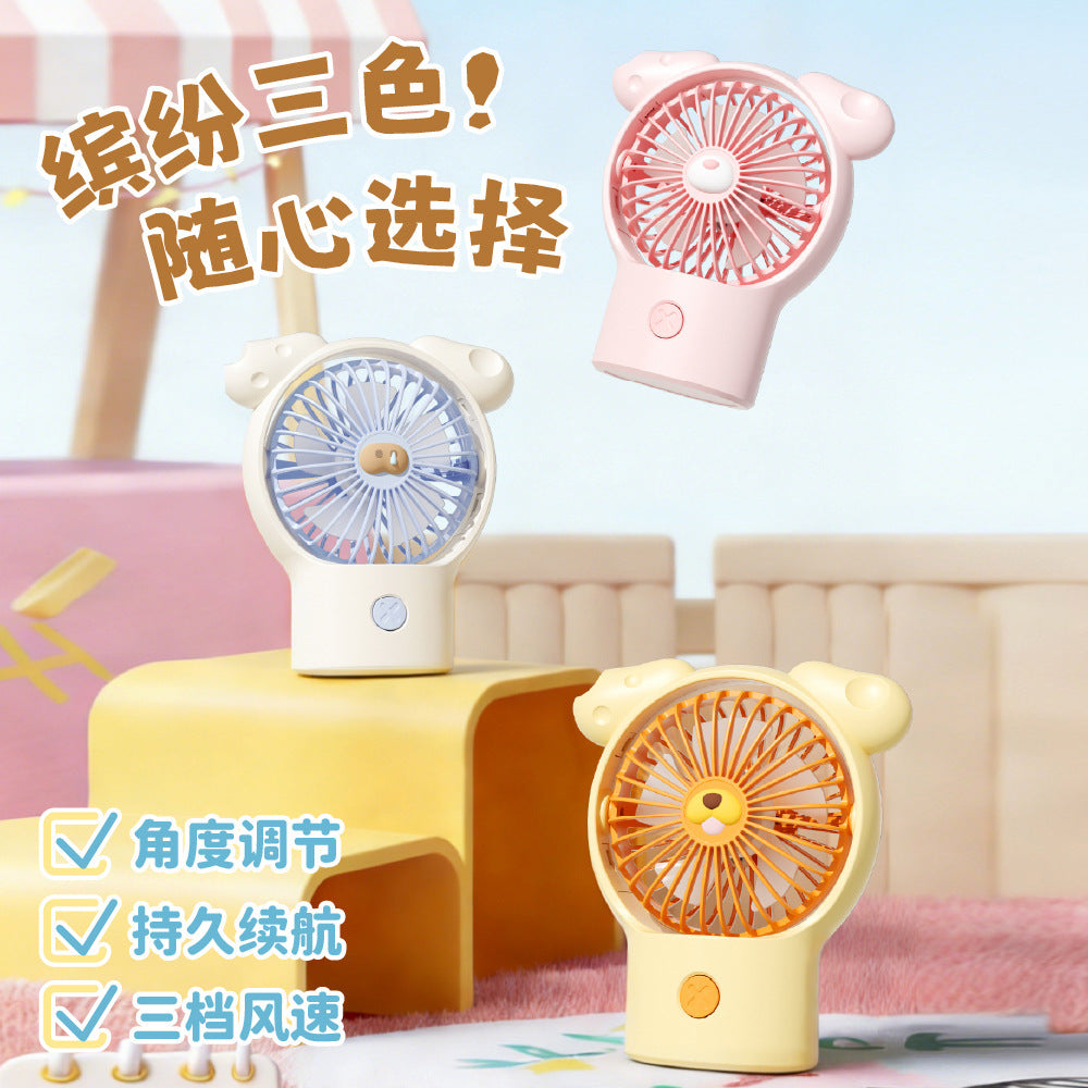 Damen tragbarer Handventilator mit tierischem Design Karnz