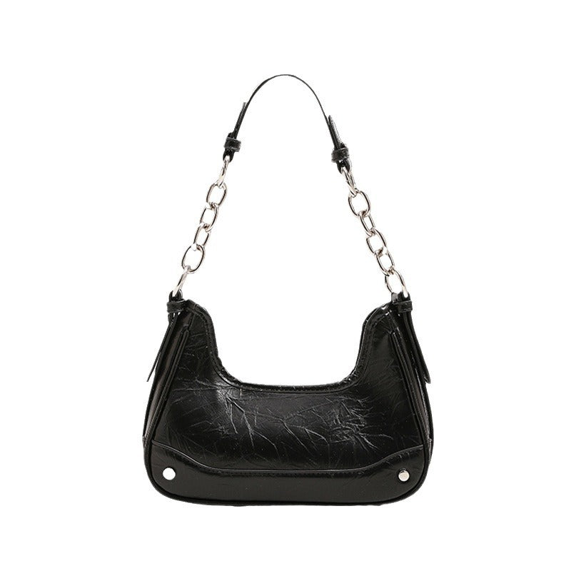 Chic Metallic Schultertasche Karnz