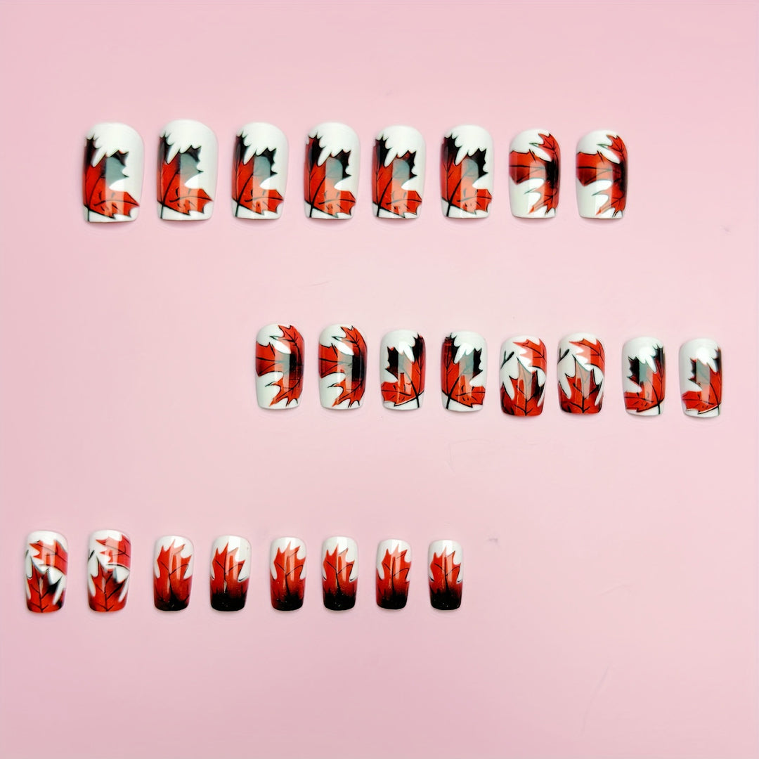 Kreatives Herbst Nageldesign Karnz