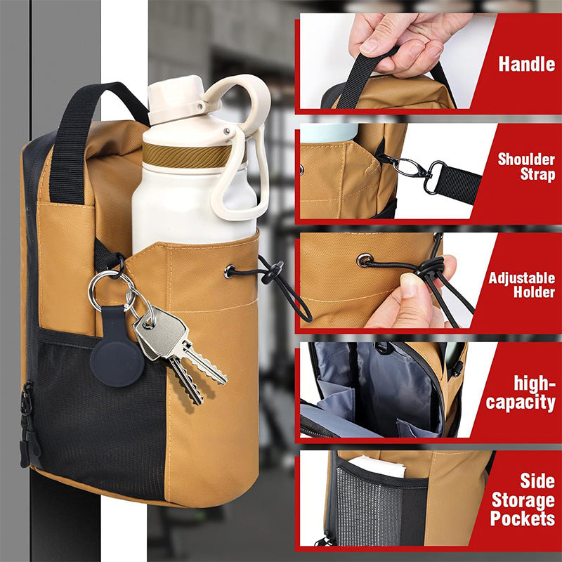Praktische Flaschen- und Schlüsselhalter-Tasche Karnz