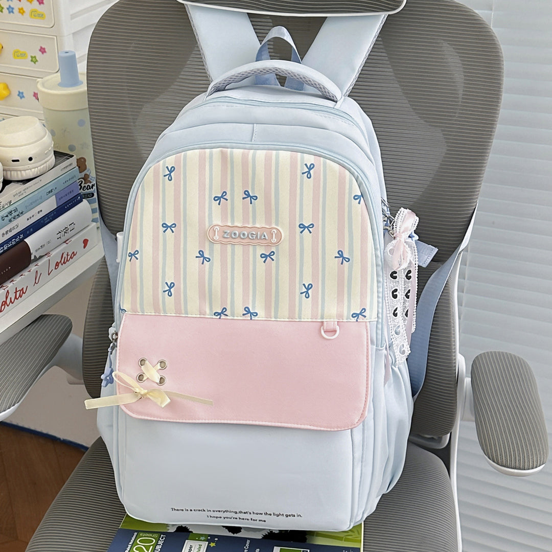 Verspielt bedruckter Rucksack Karnz