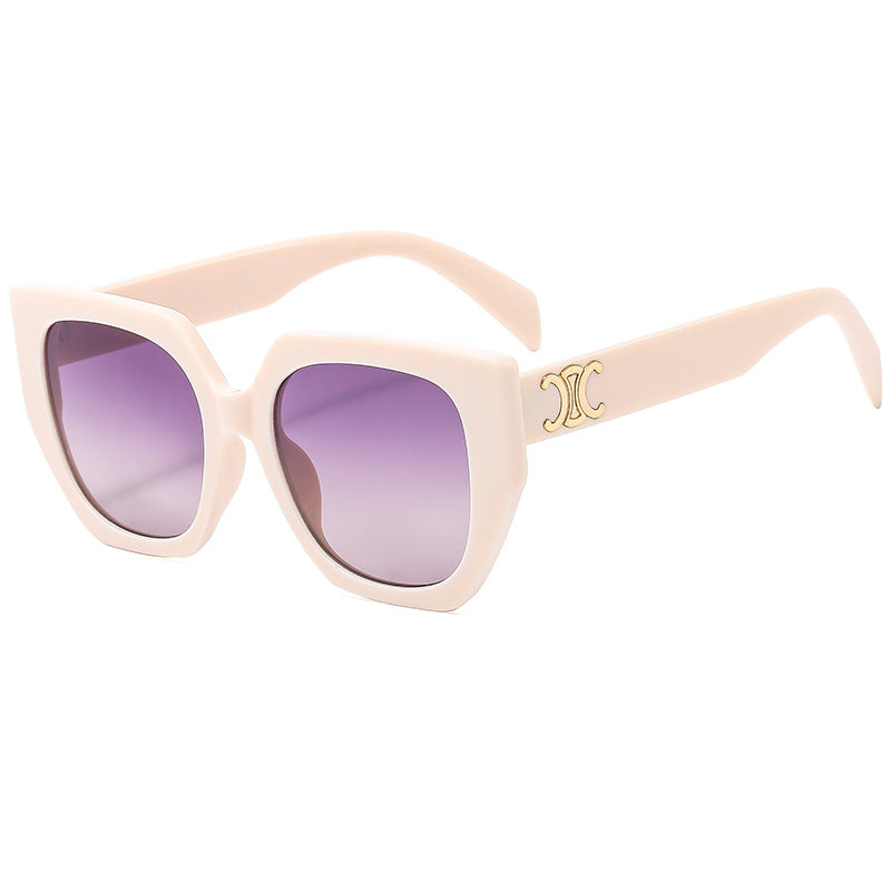 Damen Statement-Sonnenbrille mit glamourösem Rahmen Karnz