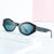 Damen stilvolle Designer-Sonnenbrille mit einzigartiger Rahmenkonstruktion Karnz