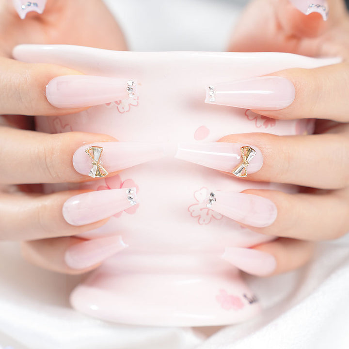 Premium Glamouröse Press-On Nagelverlängerung Set Karnz