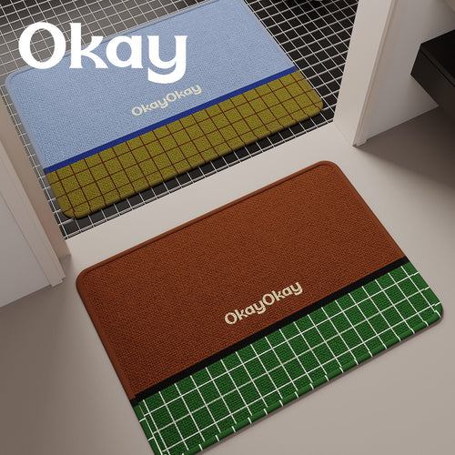 Non-Slip Decorative Low-Profile Entryway Doormat