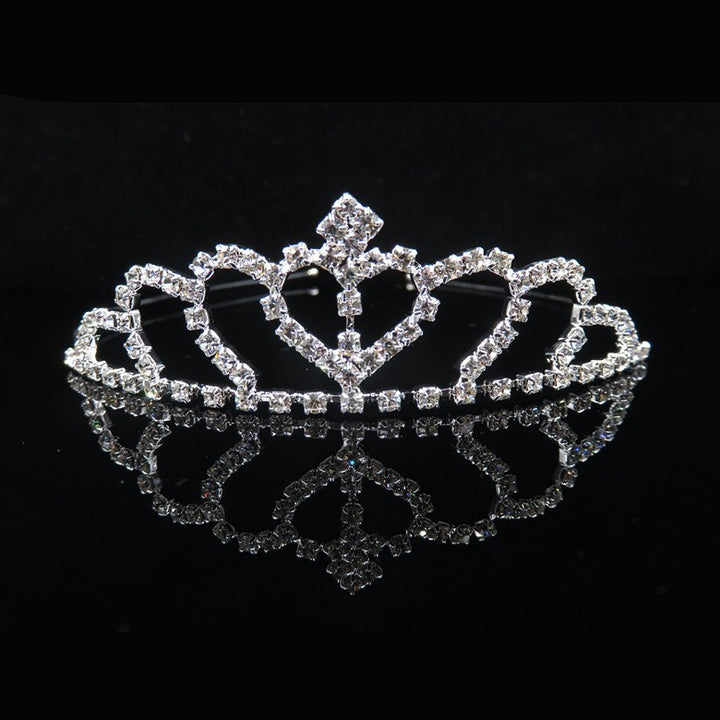 Damen Kristallverzierte Tiara Karnz