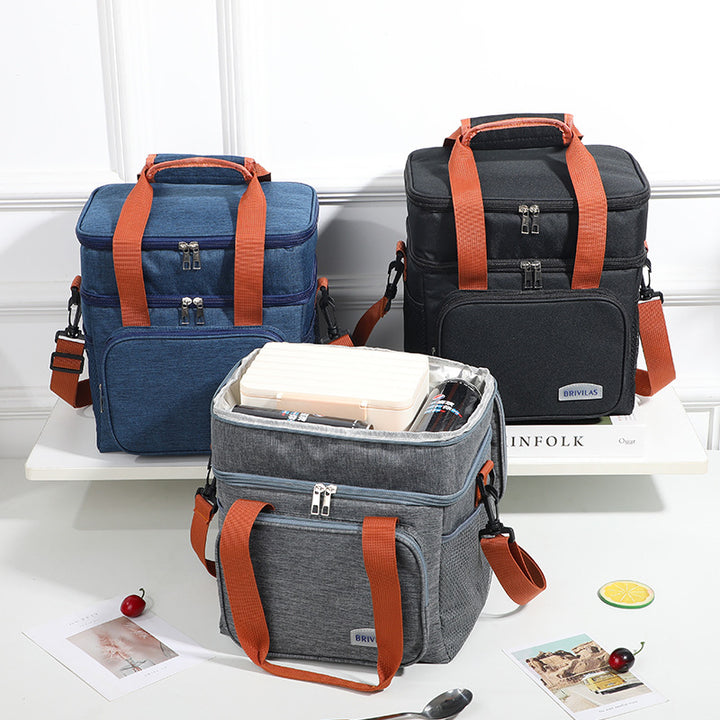 Multi-Fächer-Isolierte Lebensmittel Kühlertasche Karnz