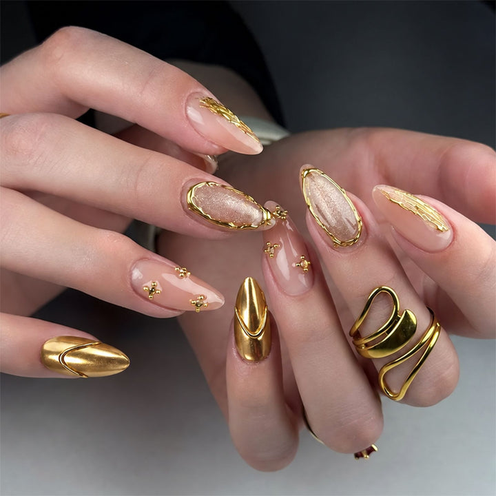 Elegant Design Kunstnagelset Karnz