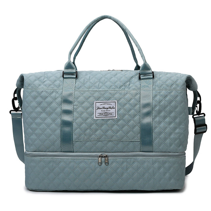 Stylische gesteppte Sport-Duffle-Tasche